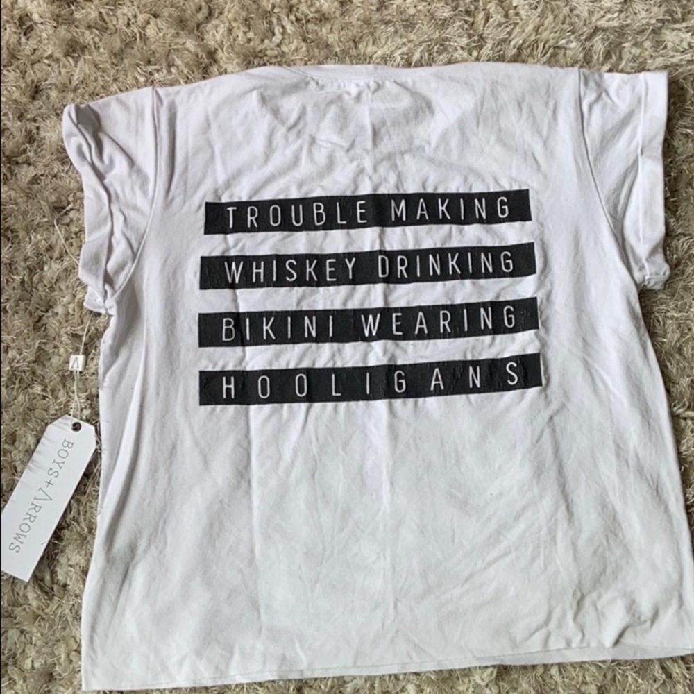 Muy Perfecto Trouble Making Whisky Drinking Tee